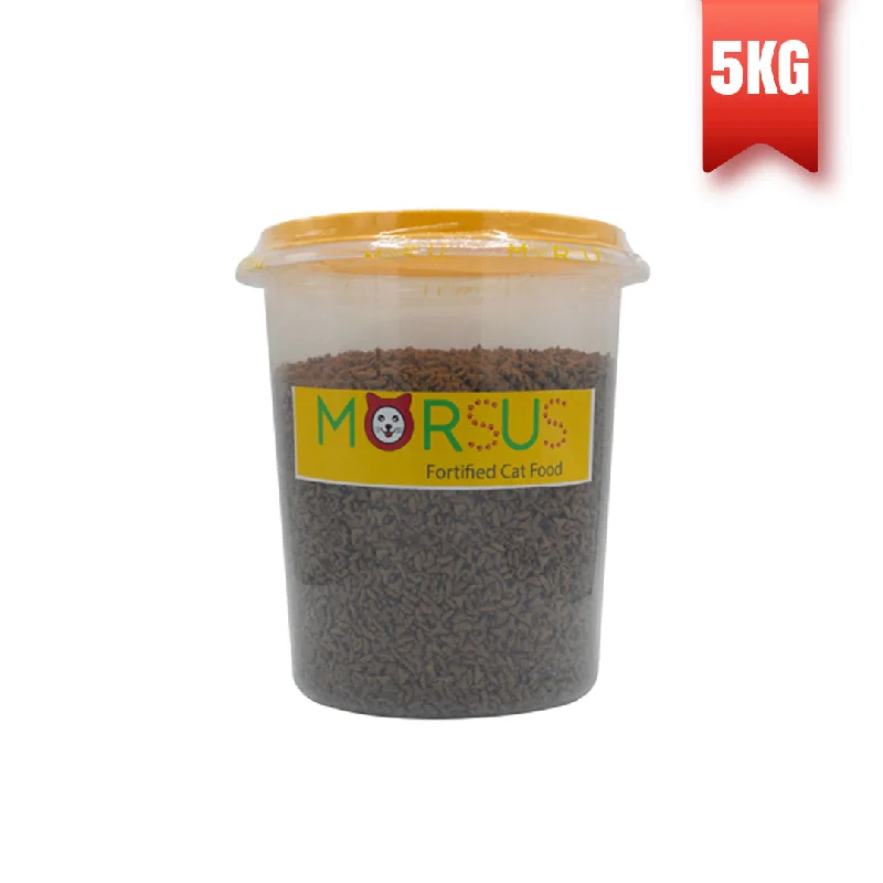 4. **Price and Purchasing**  Morsus Adult Cat Food (1+ year)- Chicken Flavour 5kg Bucket