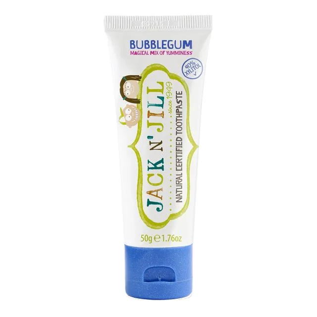 Jack N' Jill Bubblegum Natural Toothpaste   50g