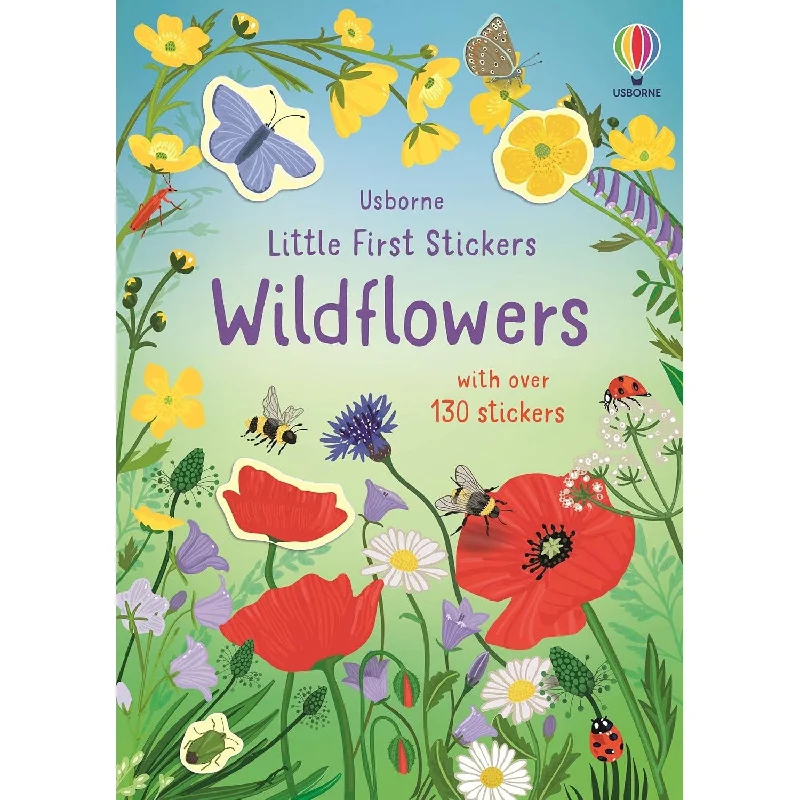 Usborne little first stickers wildflowers