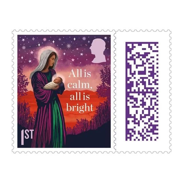 Christmas 2023 1st Class Stamp Book   8 per pack