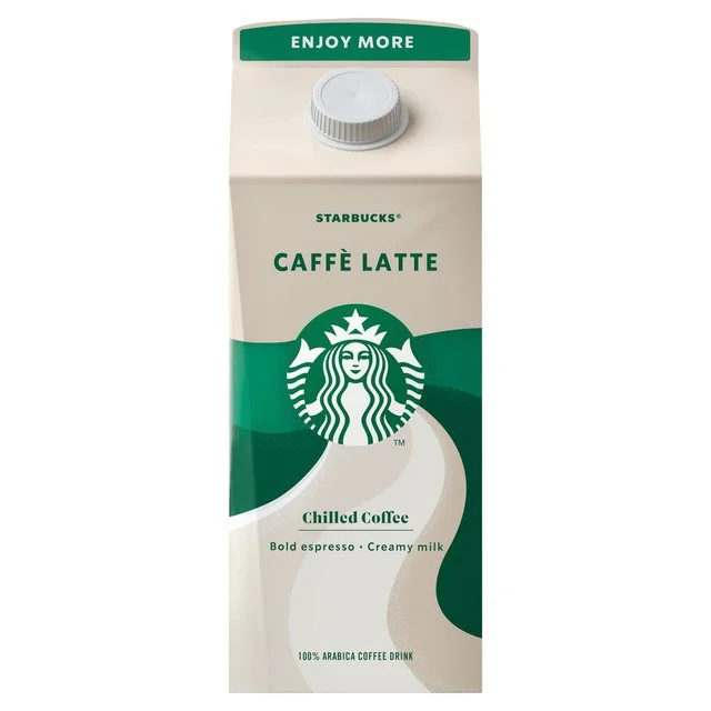 Starbucks Multiserve Caffe Latte Iced Coffee    750ml