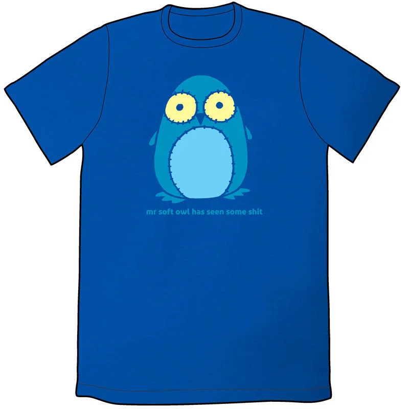 Mr. Soft Owl Shirt by Oglaf