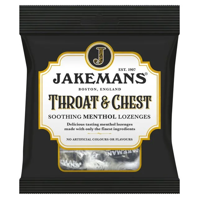 Jakemans Throat & Chest Sweets   73g