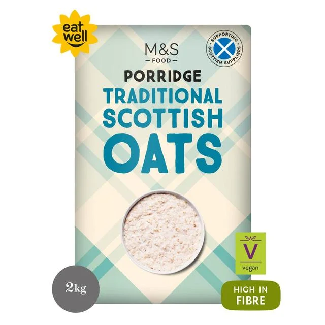 M&S Traditional Scottish Porridge Oats   2kg