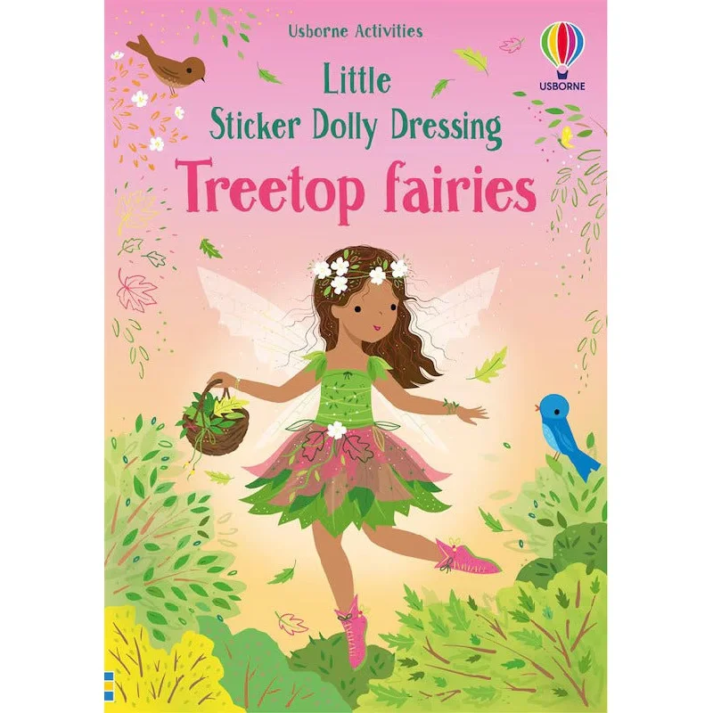 Usborne little sticker dolly dressing treetop fairies