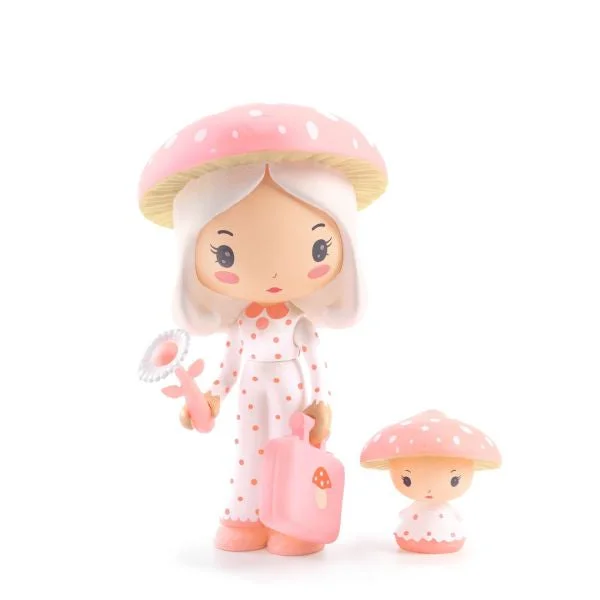 Djeco Tinyly Amy & Mushy figurine set