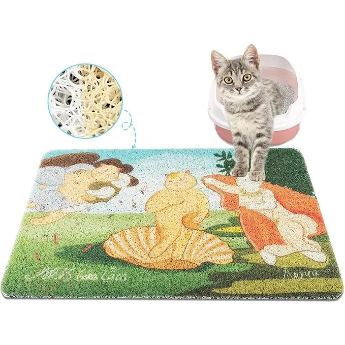 Pakeway "Birth of Venus" Cat Litter Mat 60*40cm