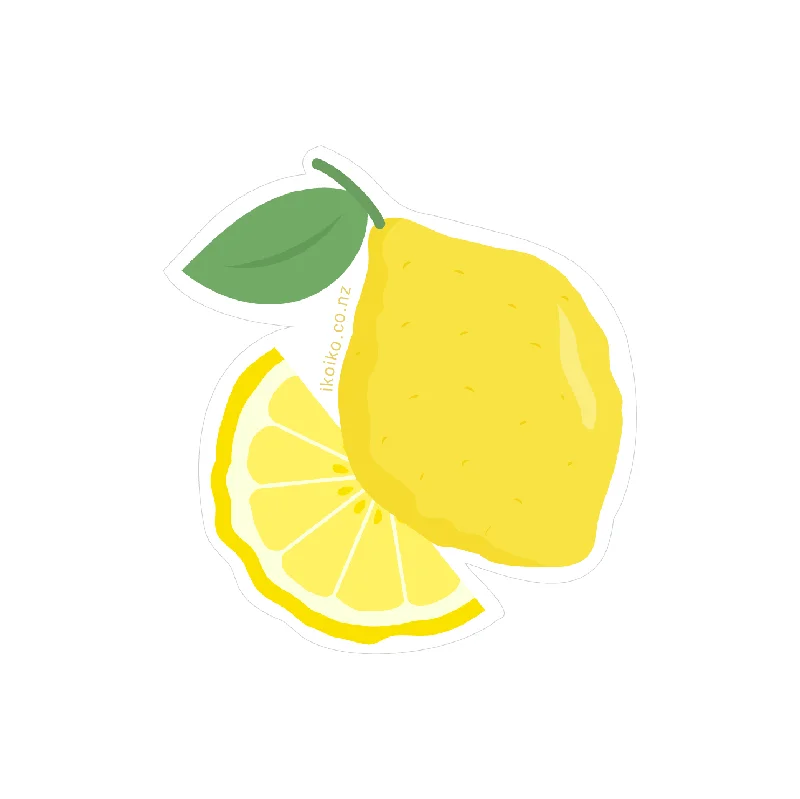 Iko Iko Fun Size Sticker Lemon