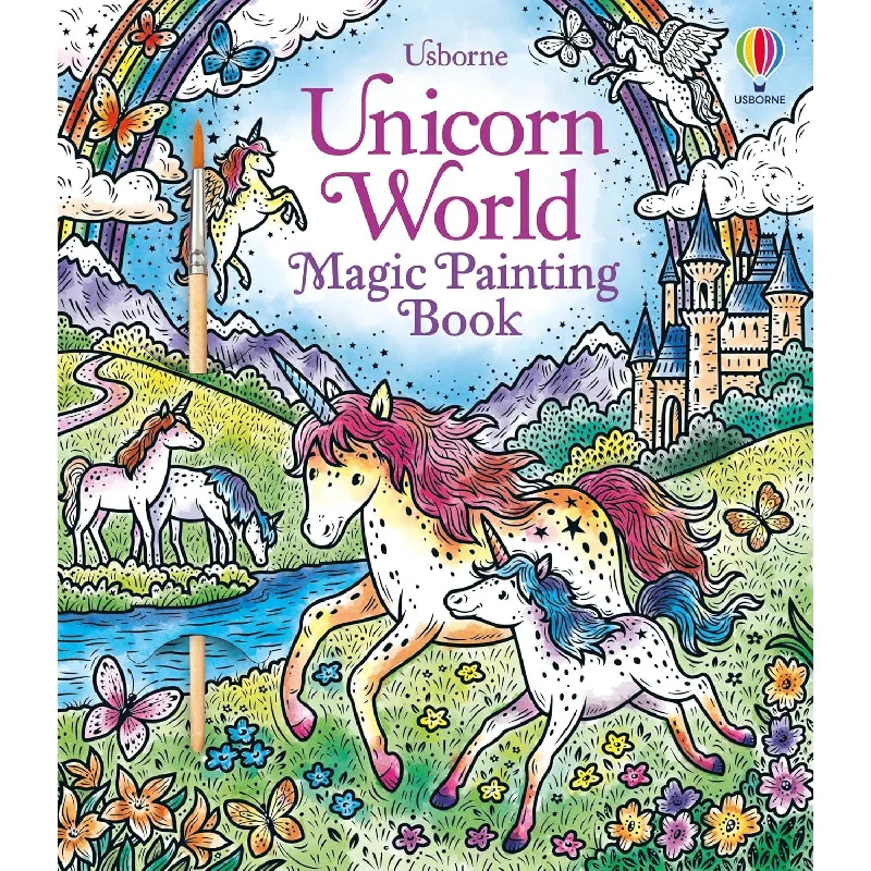 Usborne magic painting unicorn world