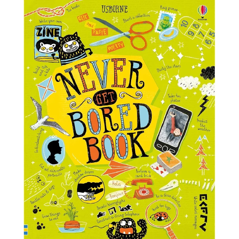 Usborne never get bored book