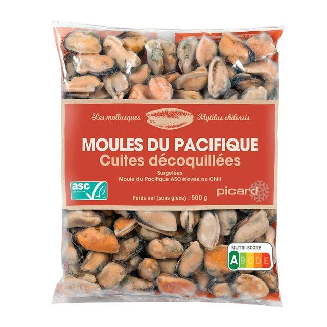 Picard Shelled Pacific Mussels   500g