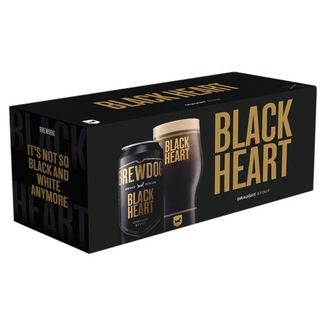 BrewDog Black Heart Stout   10 x 440ml