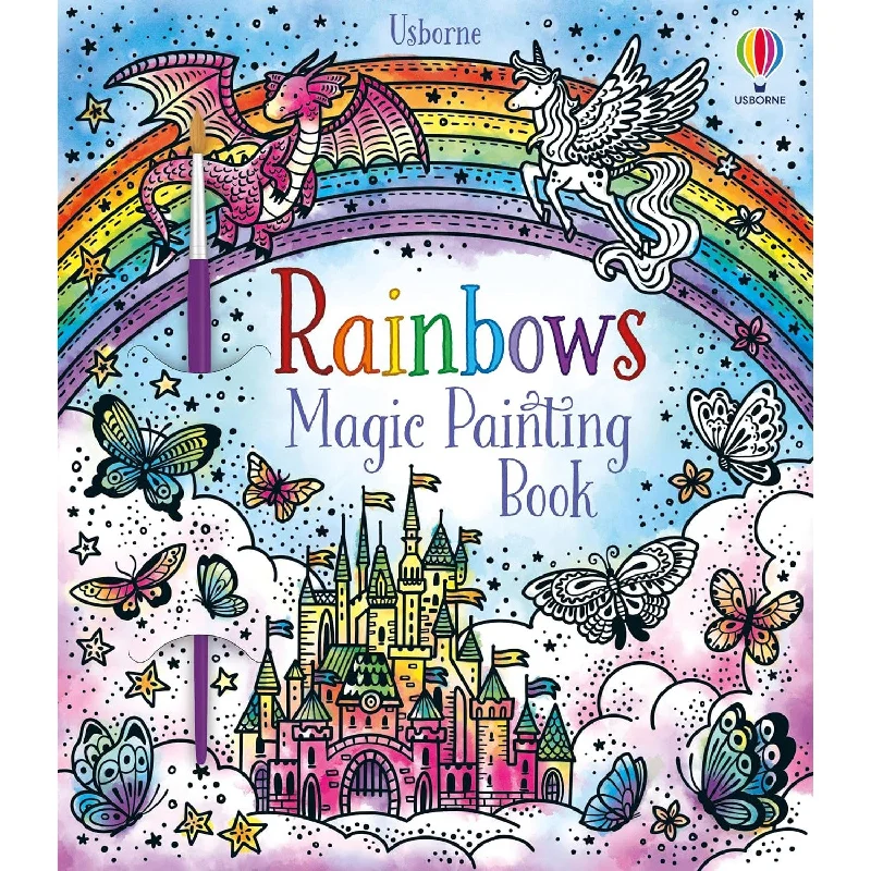 Usborne magic painting book rainbows