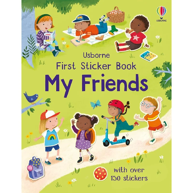 Usborne first sticker book my friends