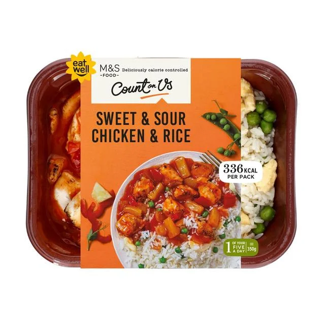 M&S Count On Us Sweet & Sour Chicken   350g