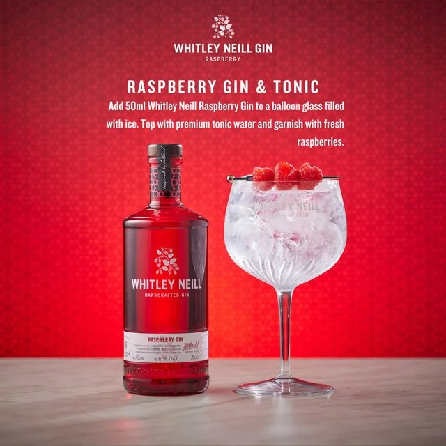 Whitley Neill Raspberry Gin   70cl