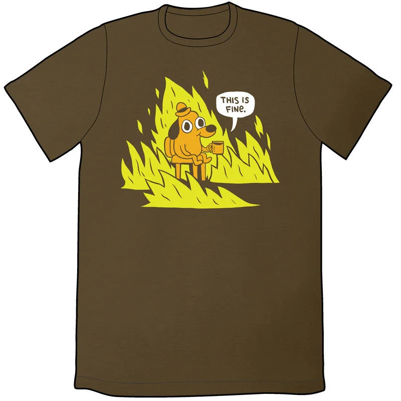 This Is Fine Shirt by KC Green