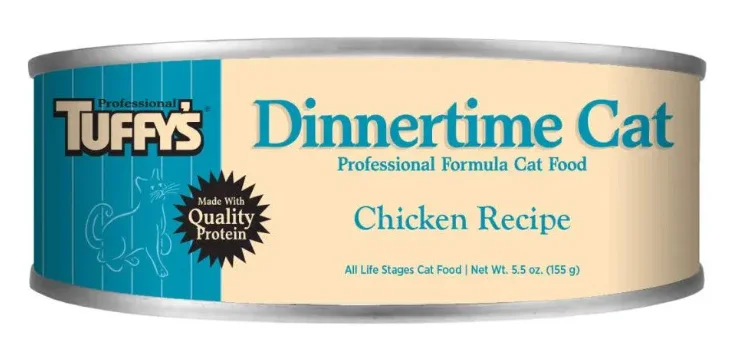    - Royal Canin cat food recommendations  Tuffy's Dinnertime Chicken Canned Cat Food 5.5 oz