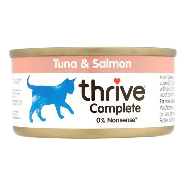    - Digestive care cat food  Thrive Complete Cat Food Tuna & Salmon   75g