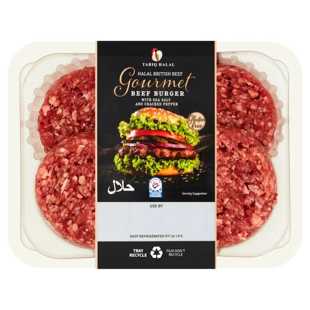 Tariq Halal Gourmet Beef Burger Gluten Free   113g