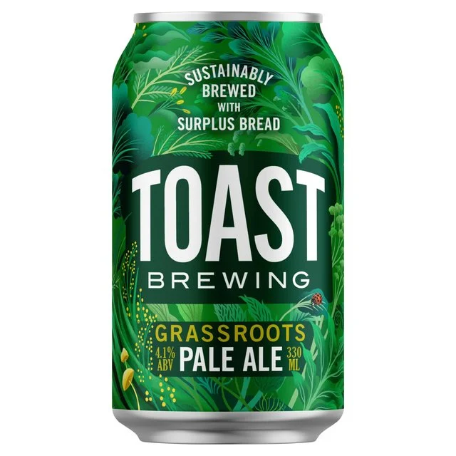 Toast Brewing Grassroots Pale Ale   330ml