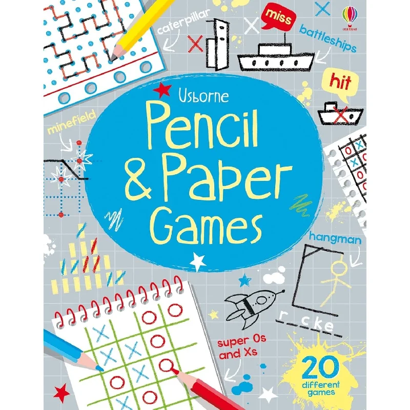 Usborne pencil and paper games