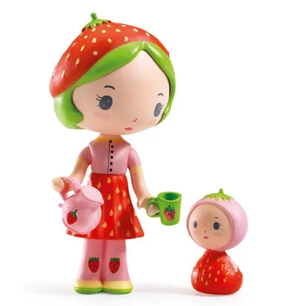 Djeco Tinyly Berry & Lila figurine set