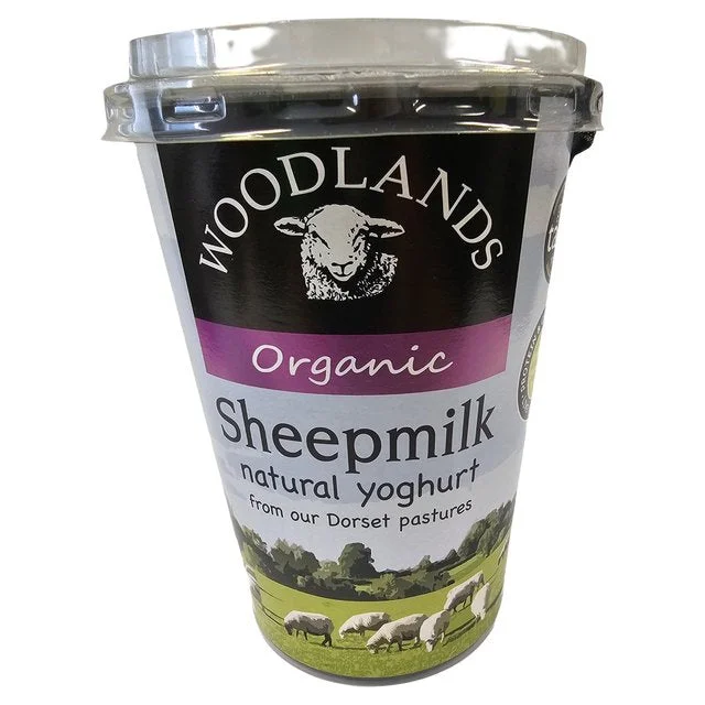 Woodlands Organic Sheeps Milk Yoghurt   450g