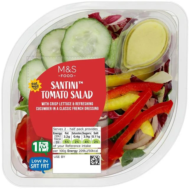 M&S Santini Tomato Side Salad   220g