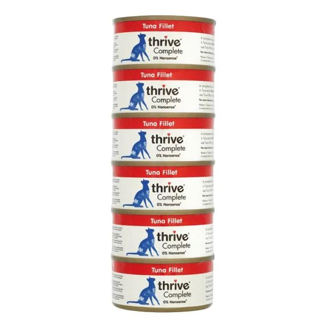    - Hypoallergenic cat food  Thrive Complete Cat Food Tuna Fillet   6 x 75g