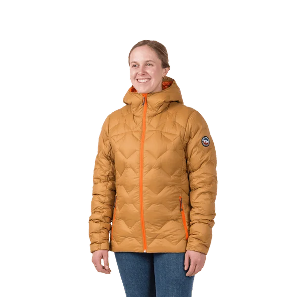 Women's Luna Jacket - Brown Sugar/Nasturtium