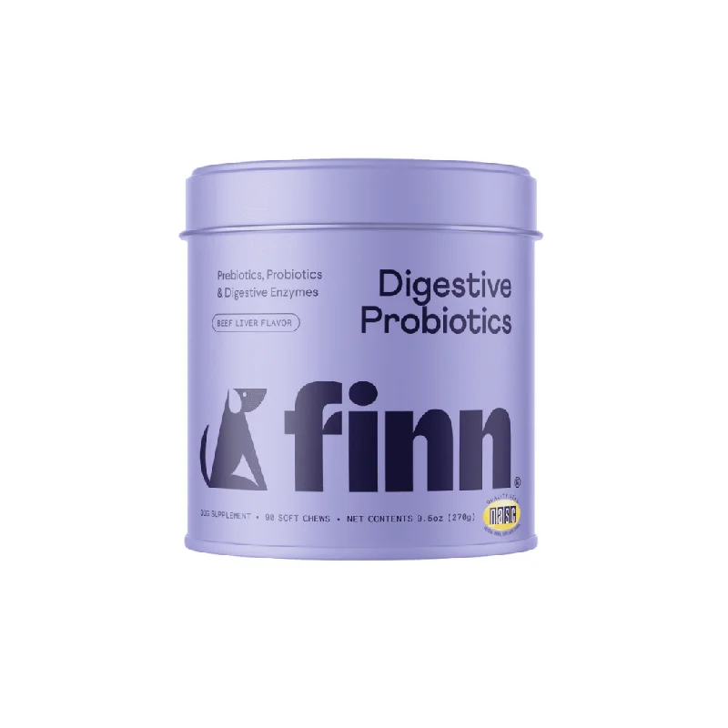 remove dead hair and dandruff, and promote pet skin health.Finn Digestive Probiotic Supplements for Dogs