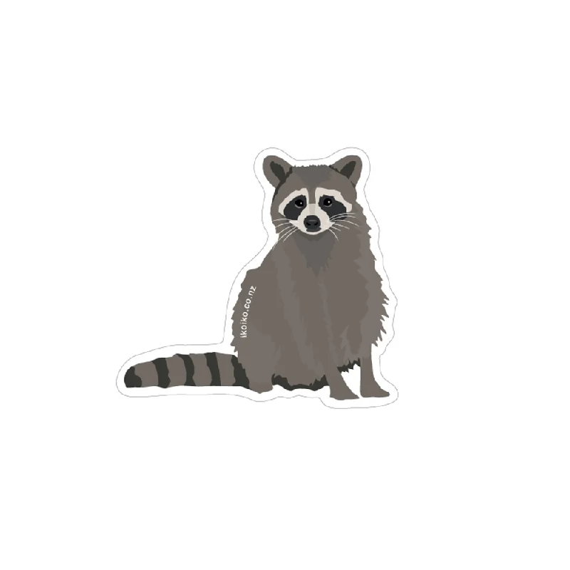 Iko Iko Fun Size Sticker Raccoon