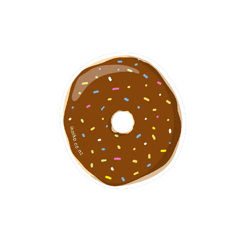 Iko Iko Fun Size Sticker Chocolate Doughnut