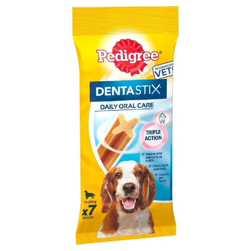 - Food for large dogsPedigree Dentastix Daily Adult Medium Dog Dental Treats 7 x 26g