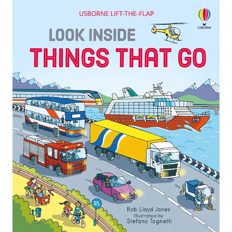 Usborne look inside things that go