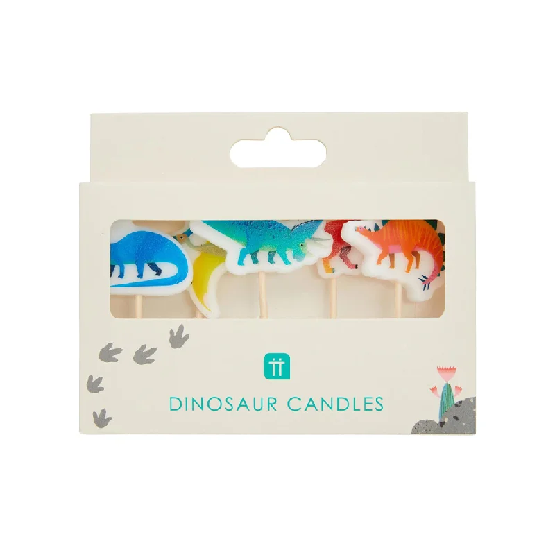 Talking Tables Birthday Candles Dinosaur