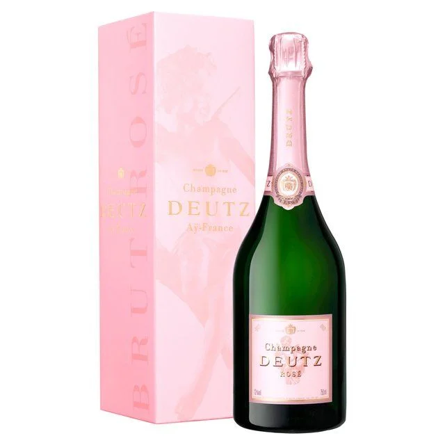 Deutz Brut Rose Champagne with Gift Box   75cl