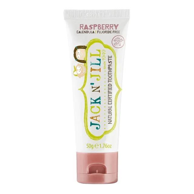 Jack N' Jill Organic Raspberry Toothpaste with Natural Flavouring   50g