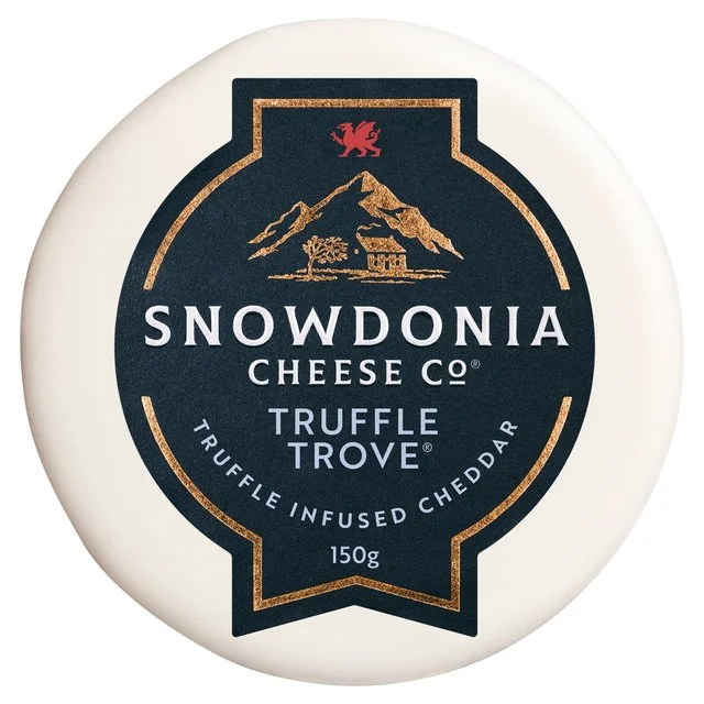 Snowdonia Truffle Trove Ex Mature Cheddar with Black Truffle   150g