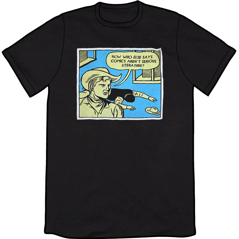 Serious Literature Cowboys Shirt by Michael Kupperman