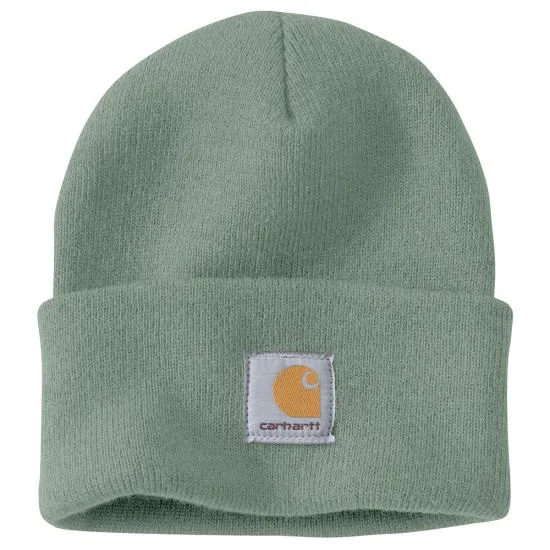 Knit Cuffed Beanie - Jade