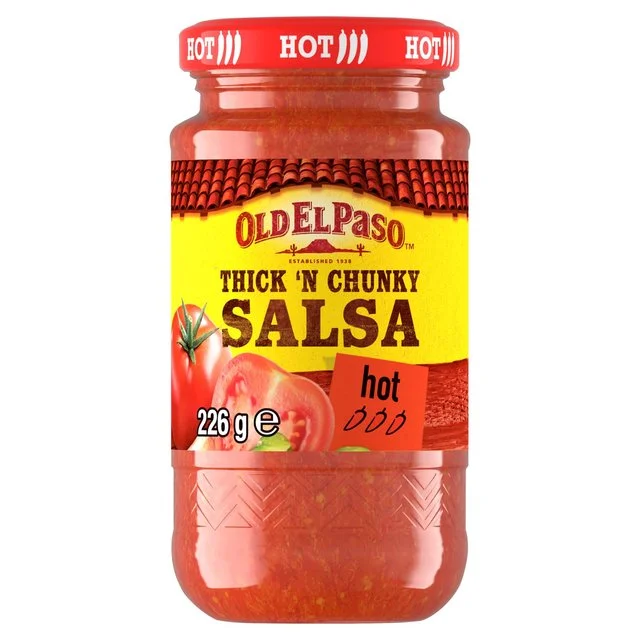 Old El Paso Thick & Chunky Hot Salsa   226g