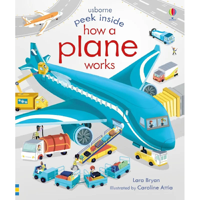 Usborne peek inside how a plane works