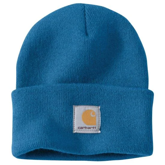 Knit Cuffed Beanie - Marine Blue