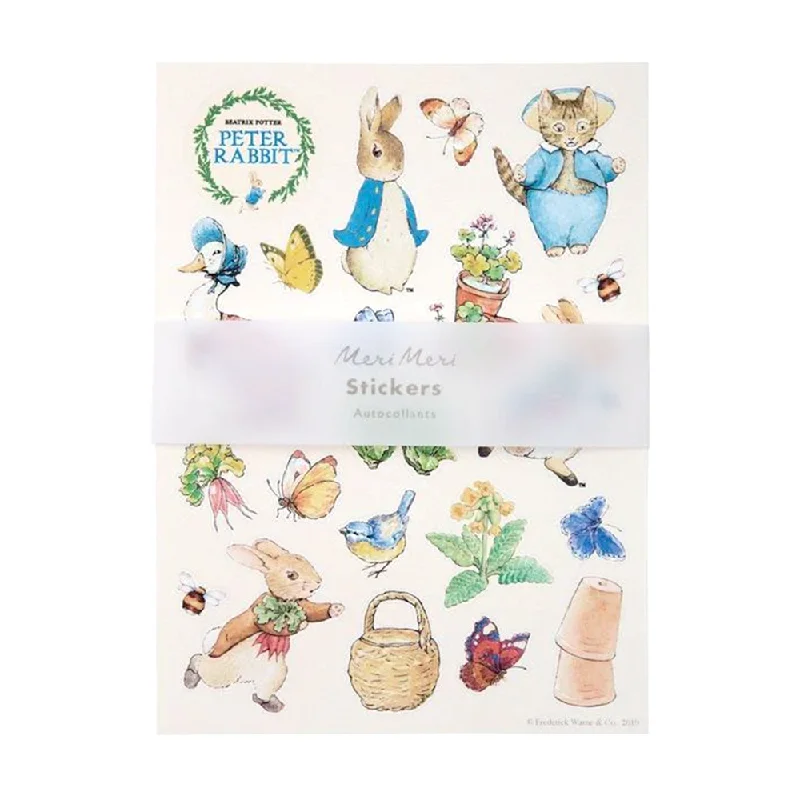 Meri Meri Peter Rabbit Stickers Sheet