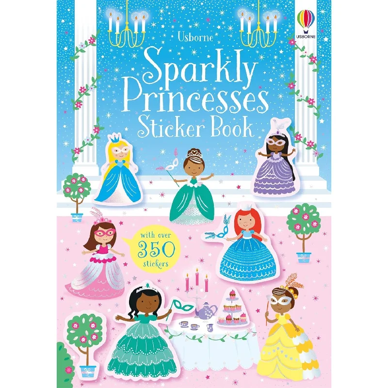 Usborne's sparkly princesses sticker book