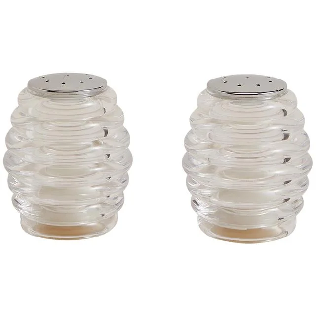 M&S Beehive Salt and Pepper Shakers Clear