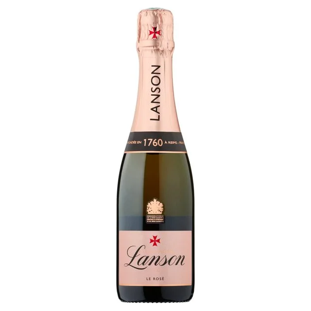 Lanson Brut Rose Champagne NV Half Bottle   37.5cl