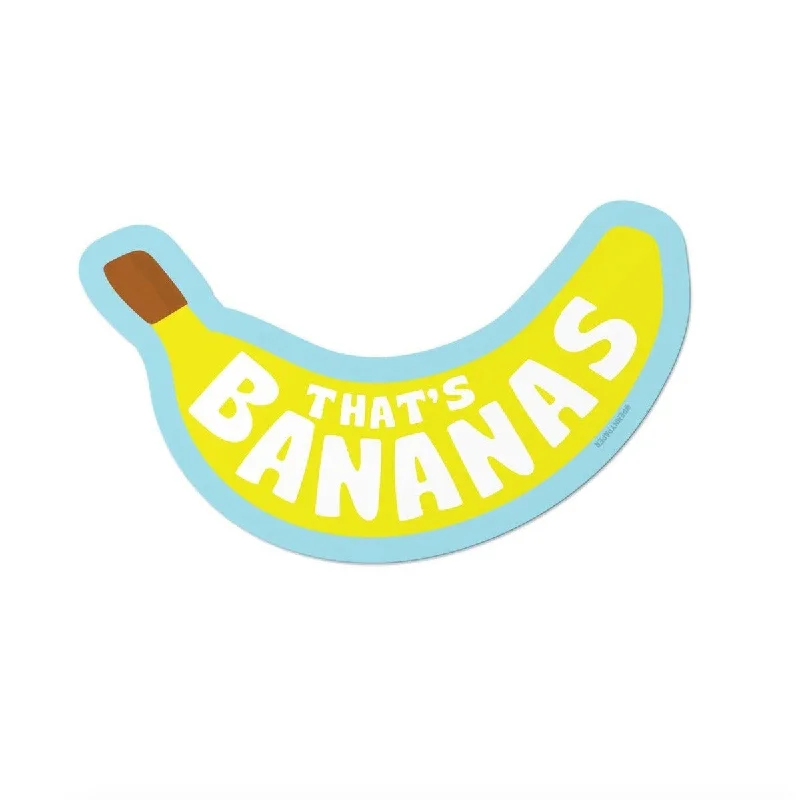 that's bananas vinyl sticker